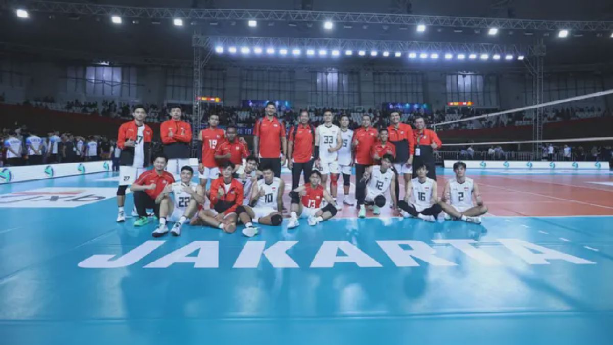 Jakarta — Timnas Voli Putra Indonesia Tekuk Filipina 3-1 dan Lolos Semifinal SEA V Cup 2026