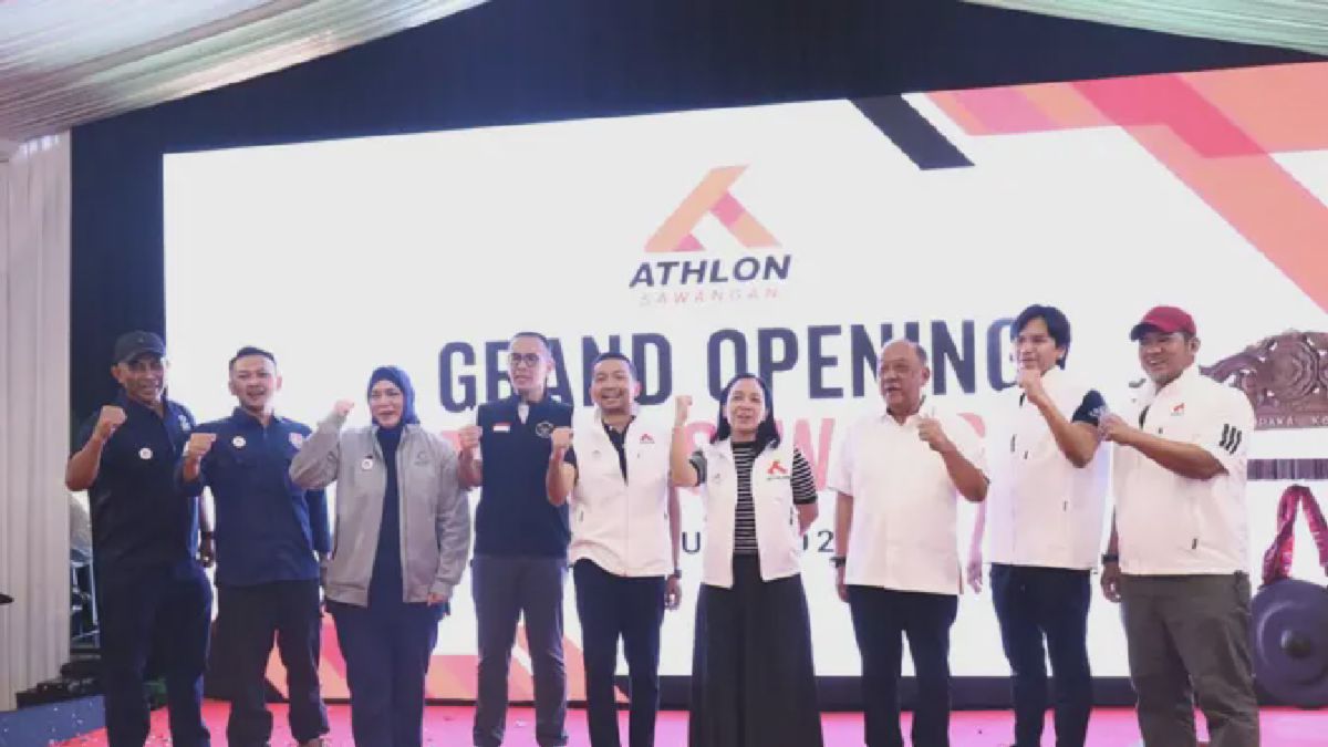 Ketua PB Akuatik Hadiri Peresmian Athlon Sawangan Seraya Timnas Voli Menang Besar